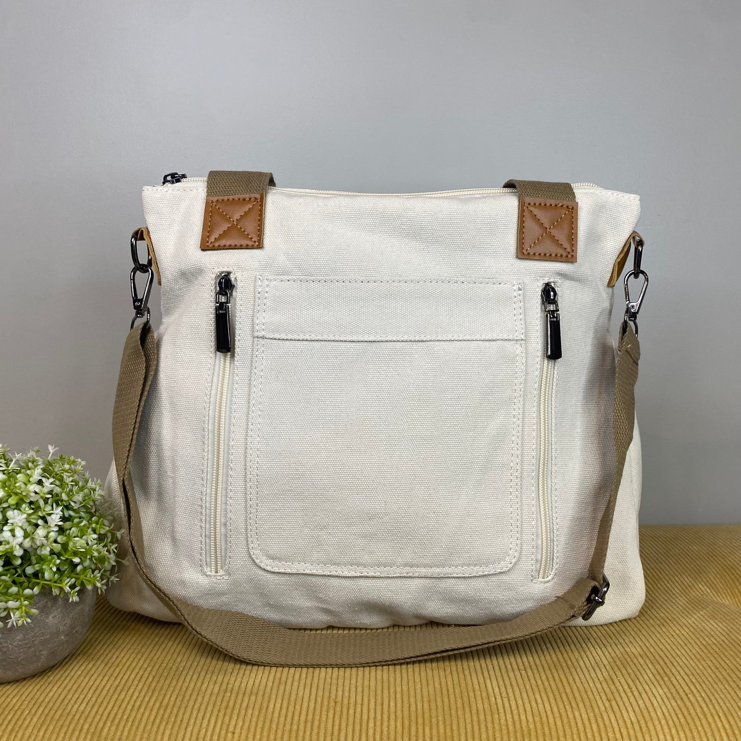 Caitlin - Canvas Satchel