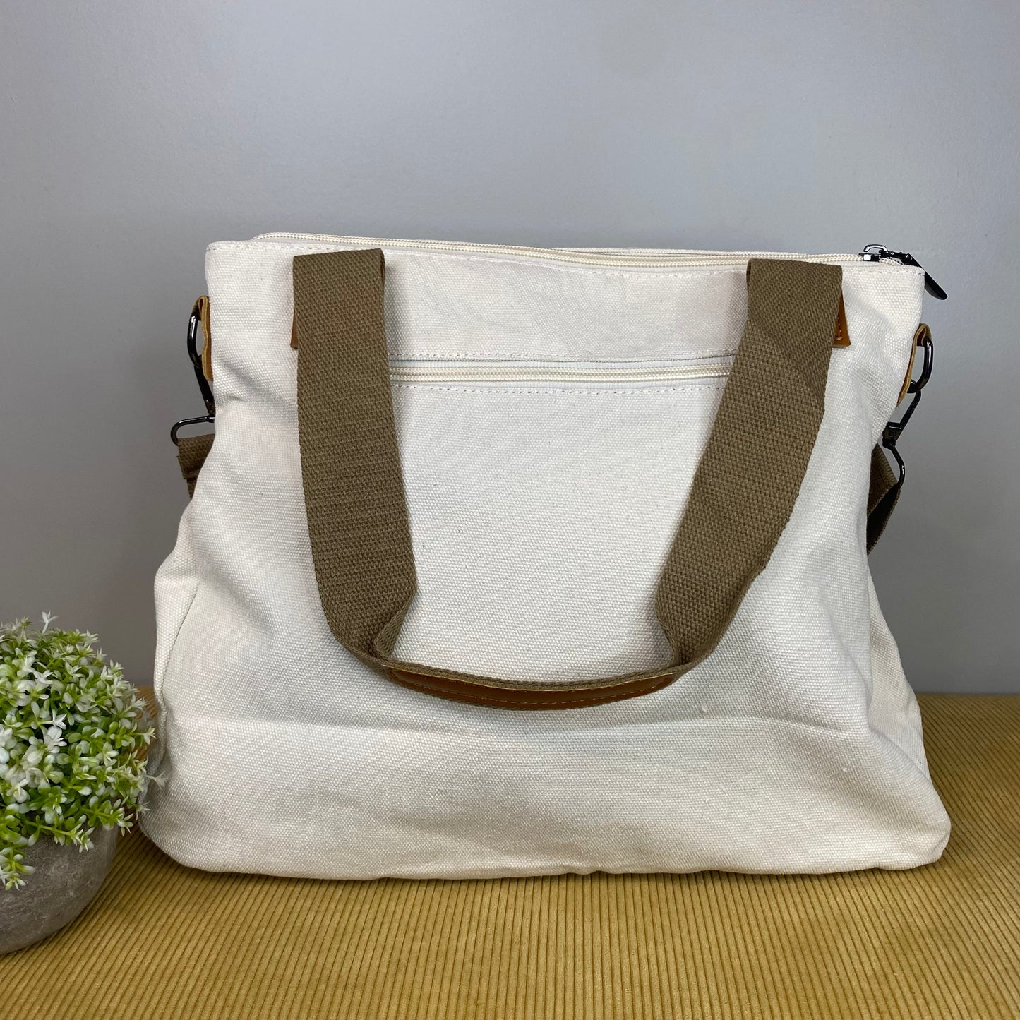 Caitlin - Canvas Satchel