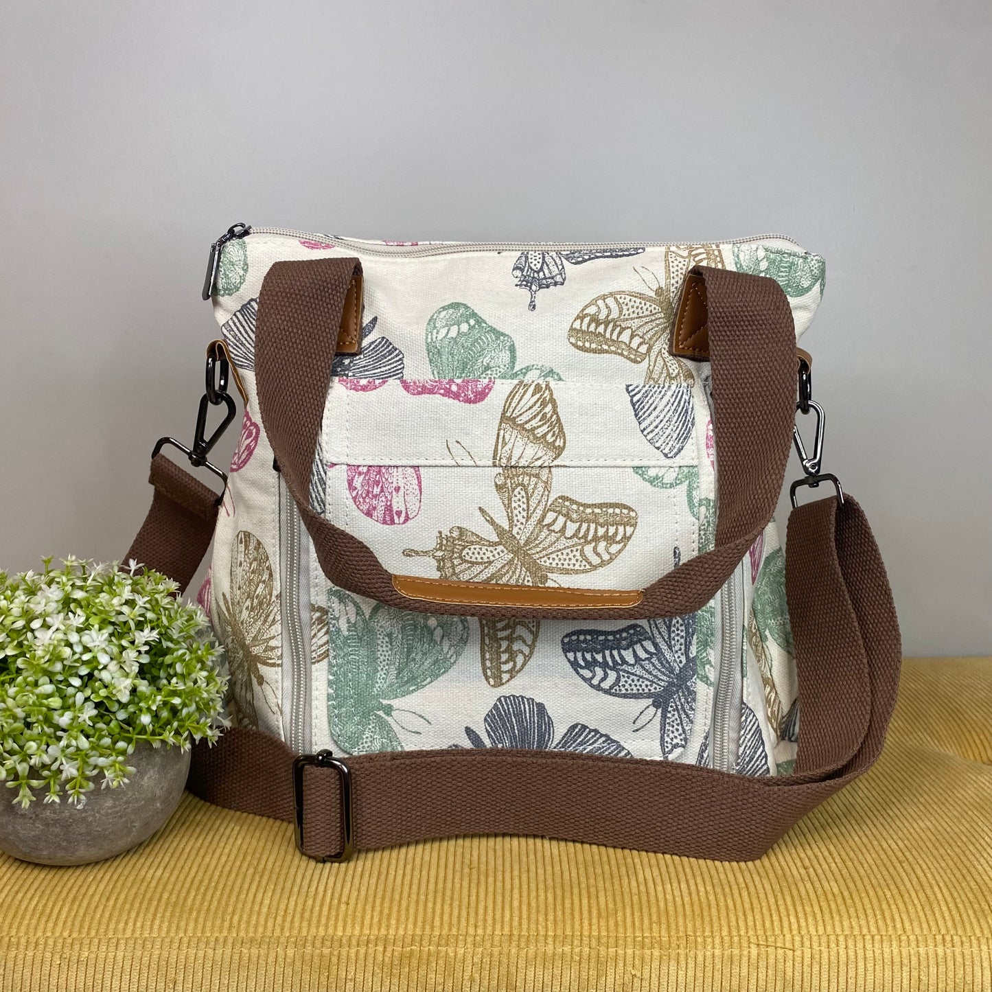 Caitlin - Canvas Satchel
