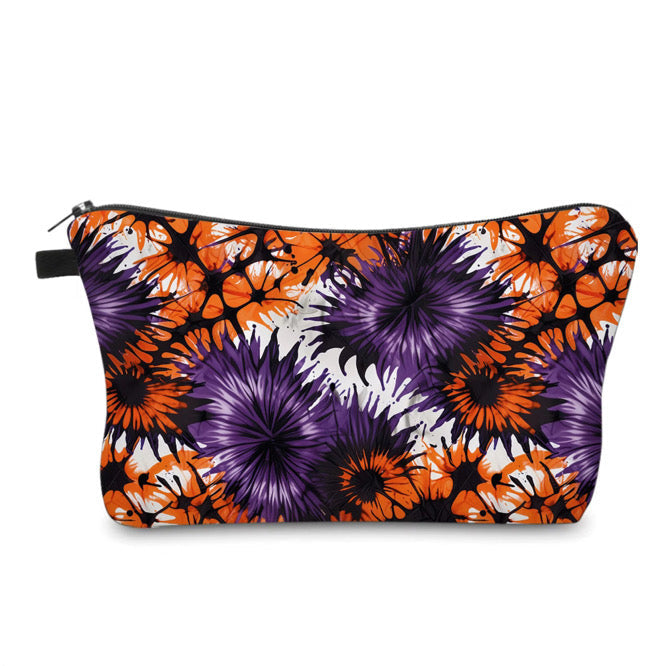 Pouch - Halloween - Orange Purple Bursts