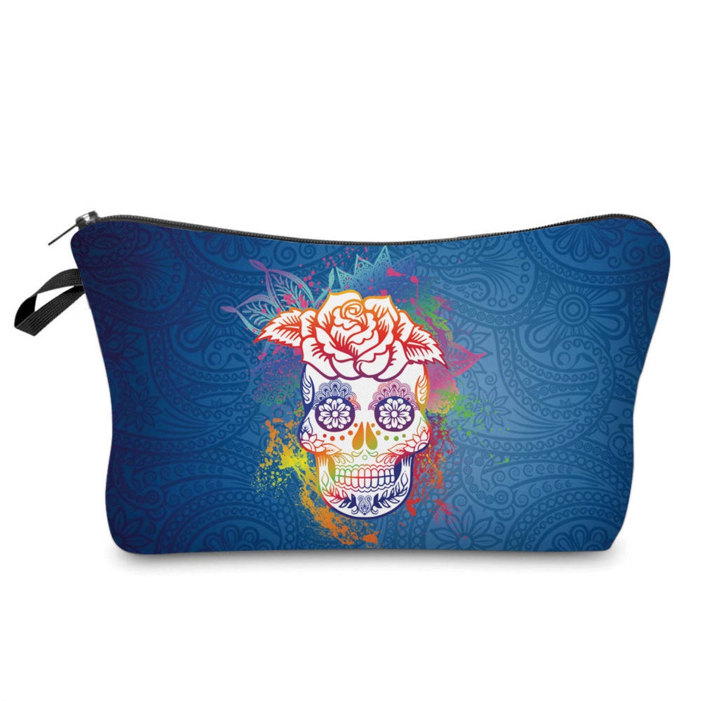 Pouch - Halloween - Paisley Skull