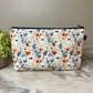 Pouch - Halloween Floral Ghost