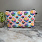 Rainbow Mandala Ombre zipper pouch by Arimel by Emily