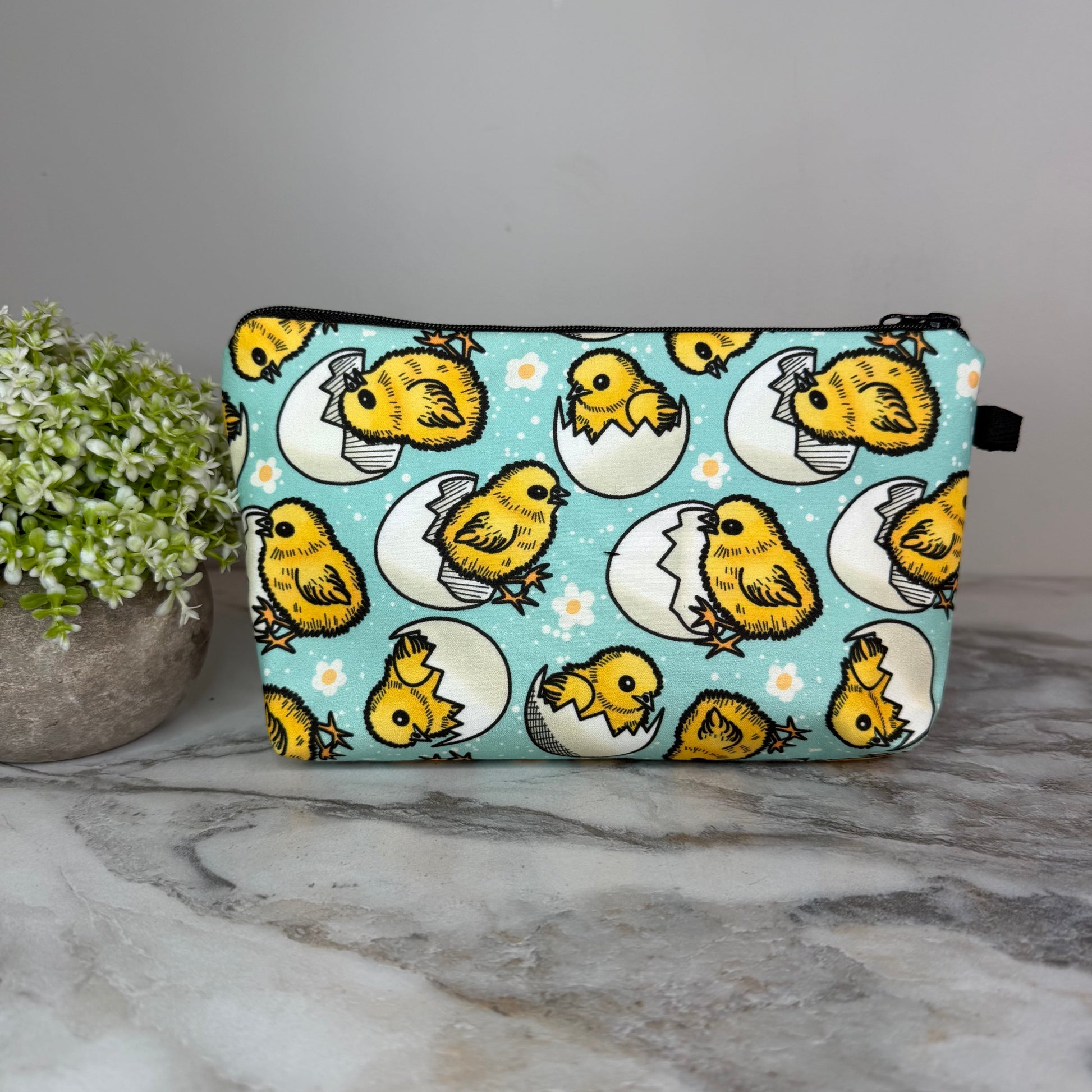 Chick Egg Shell Easter pouch by Arimel by Emily