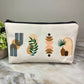 Pouch - Boho Leaves & Shapes