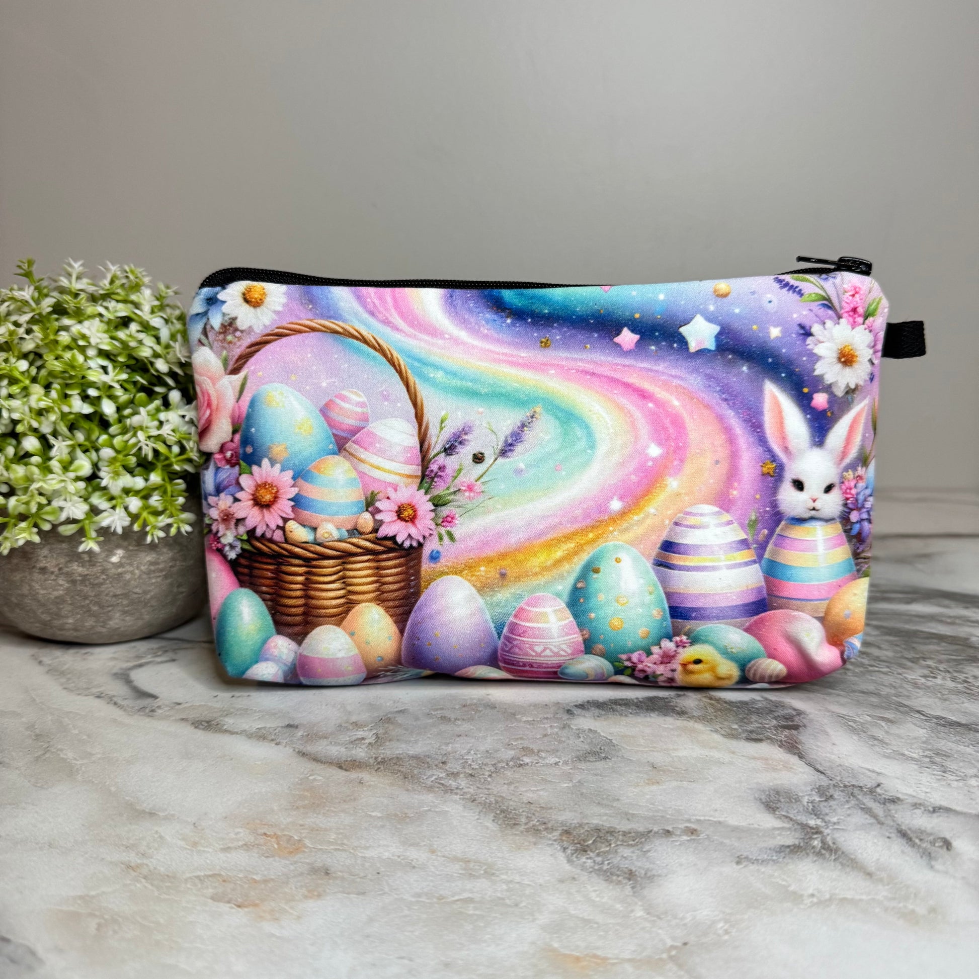 Easter Swirl Easter pouch by Arimel by Emily