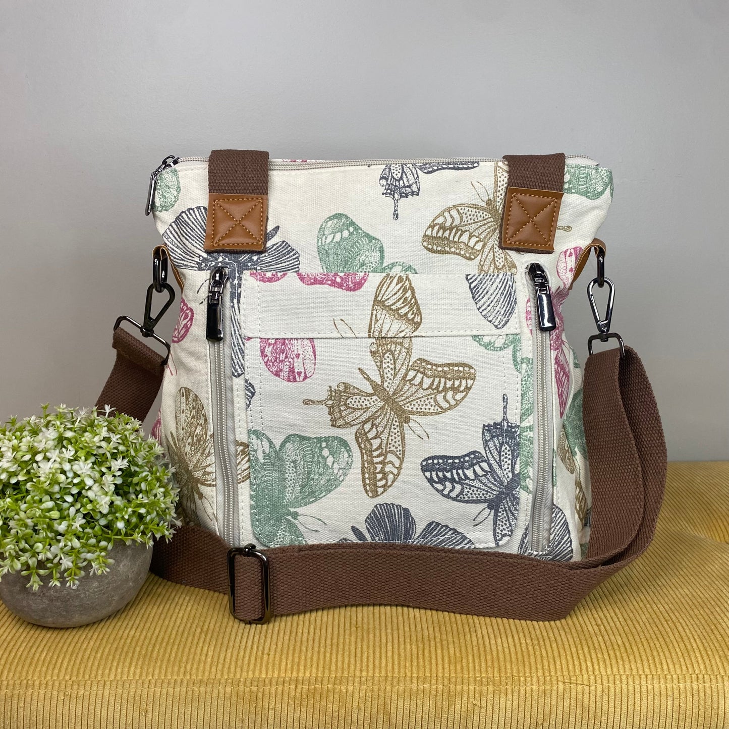 Caitlin - Canvas Satchel