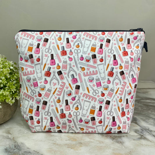 Pouch XL - Makeup White