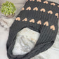 Heart Tote Bag - Knit Sweater