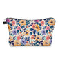 Pouch - Floral Orange Purple