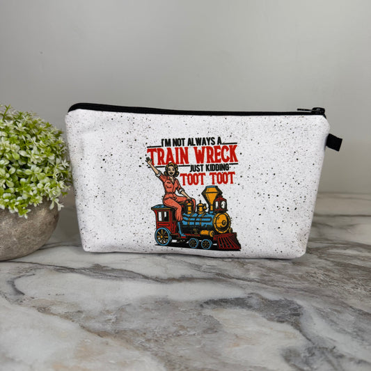 Pouch - Humor, Mom Train Wreck