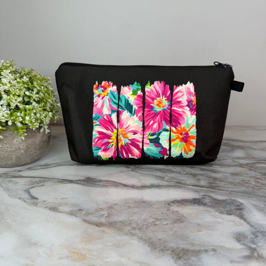 Stripe Cutout pouch by Arimel by Emily
