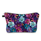 Pouch - Floral Pink Purple Aqua