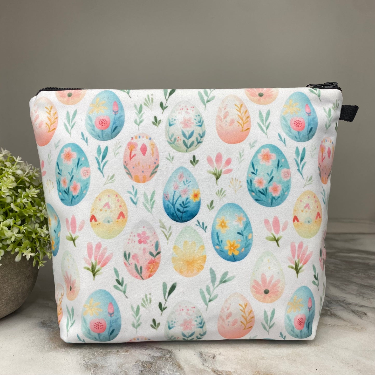 Pouch XL - Easter - Floral Eggs