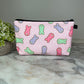 Polka Dot Bunny Easter pouch by Arimel by Emily