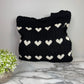Heart Tote Bag - Knit Sweater