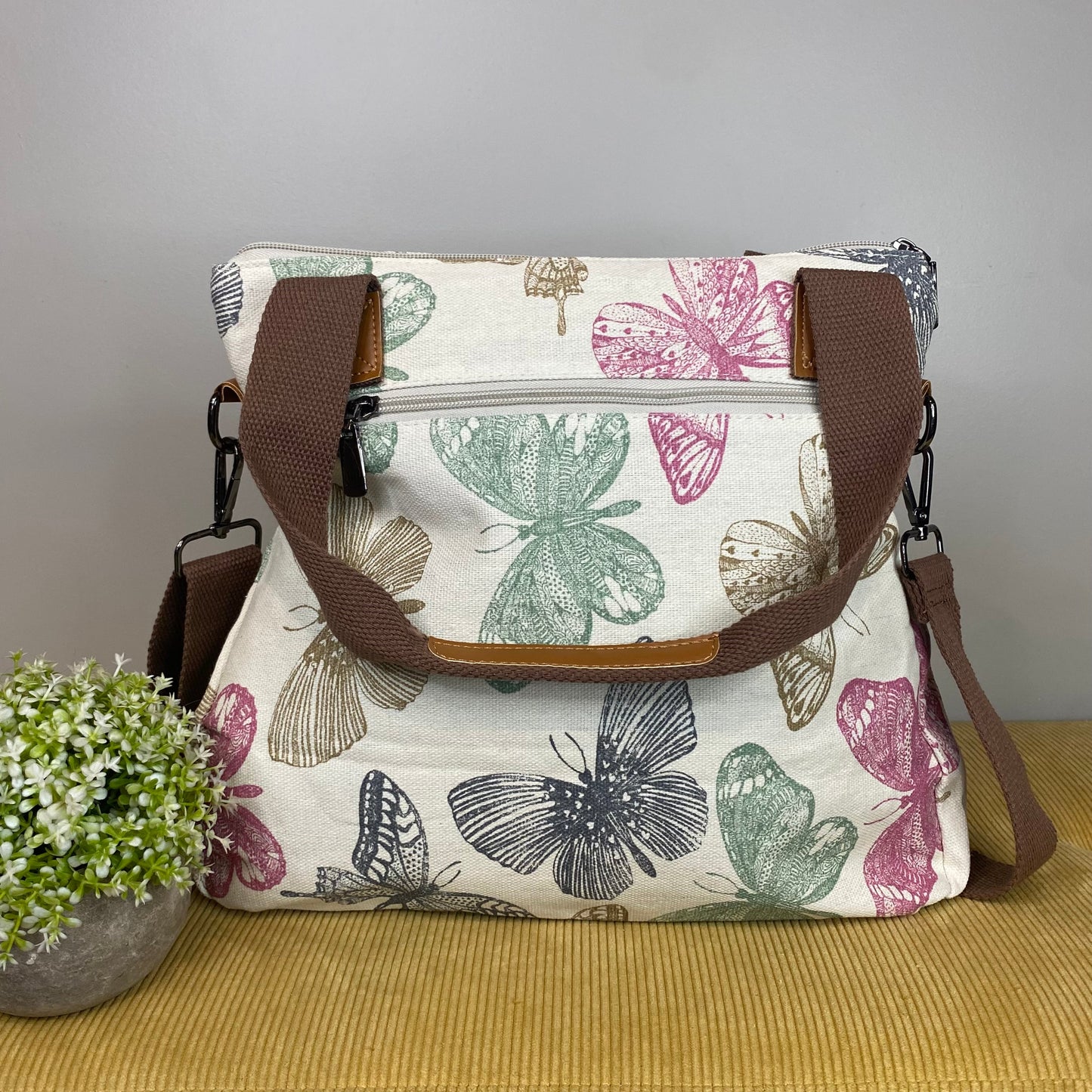 Caitlin - Canvas Satchel