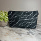 Grey Waves zipper pouch by Arimel by Emily
