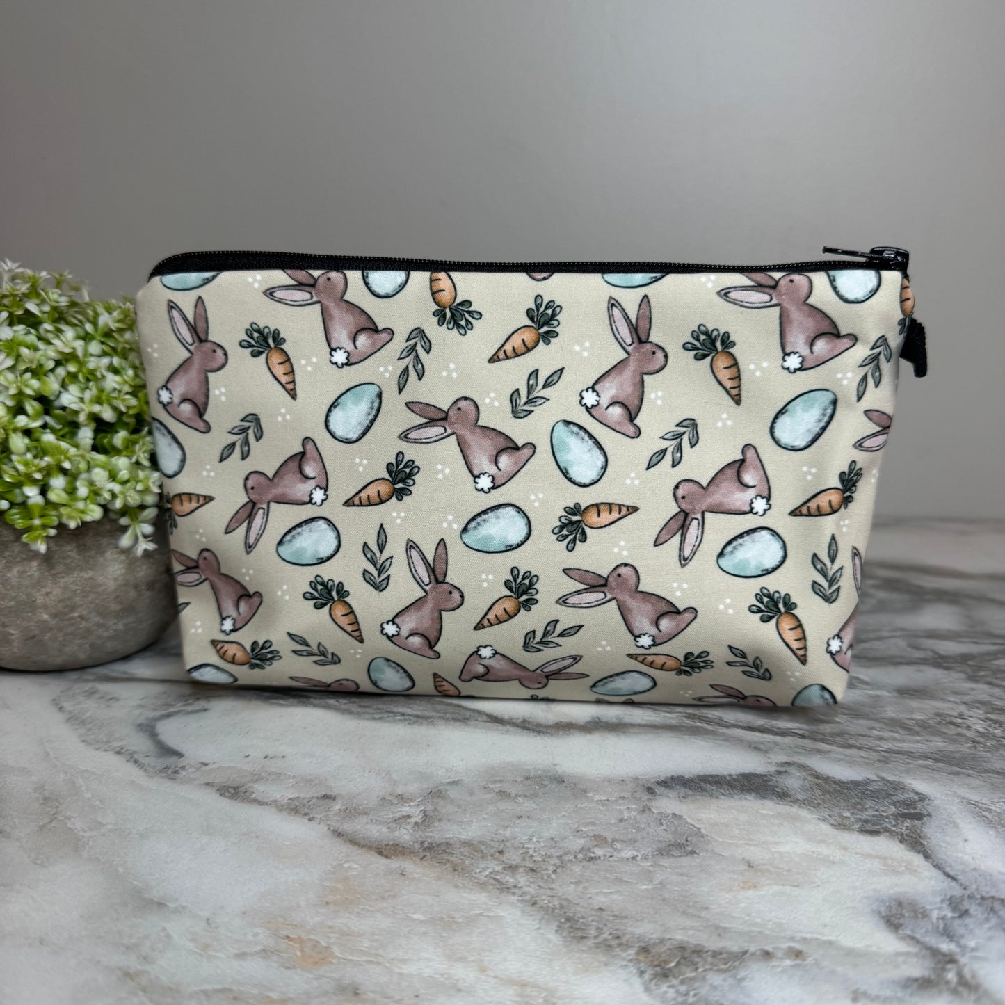 Pouch - Easter - Bunnies, Eggs, & Carrots