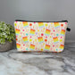 Rainbow Birthday Cake zipper pouch by Arimel by Emily