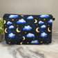 Pouch - Night Sky Moon Clouds
