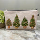 Pouch - Holiday Christmas - 4 Trees