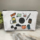 Pouch - Gym Workout on Speckled White
