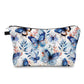 Pouch - Butterfly Blue Leaves