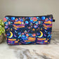 Pouch - Books Neon Galaxy Moon