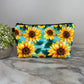 Sunflower Mint pouch by Arimel by Emily