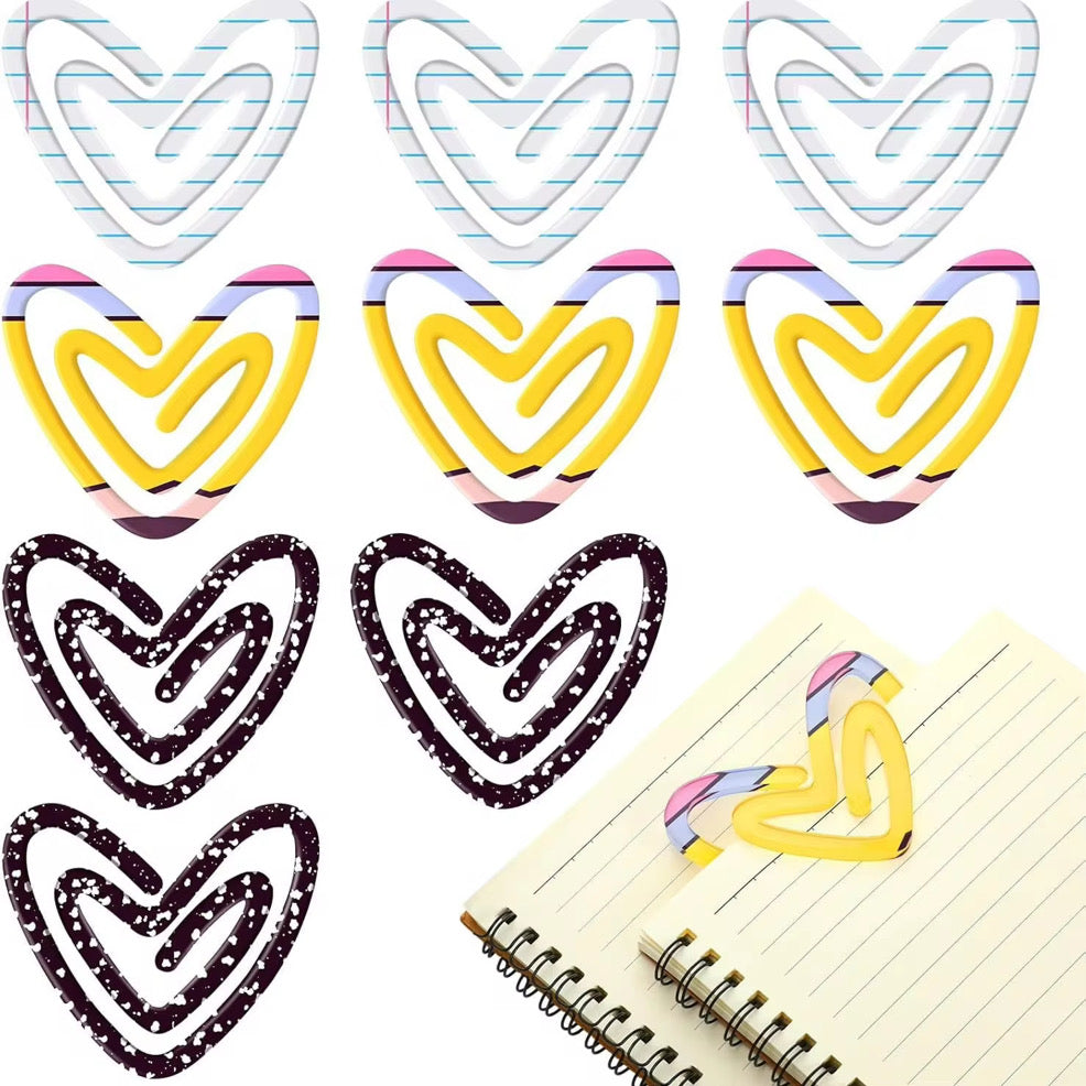 Jumbo Paperclip - Heart Pencil - PREORDER