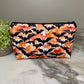 Pouch - Halloween - Bats Black Orange