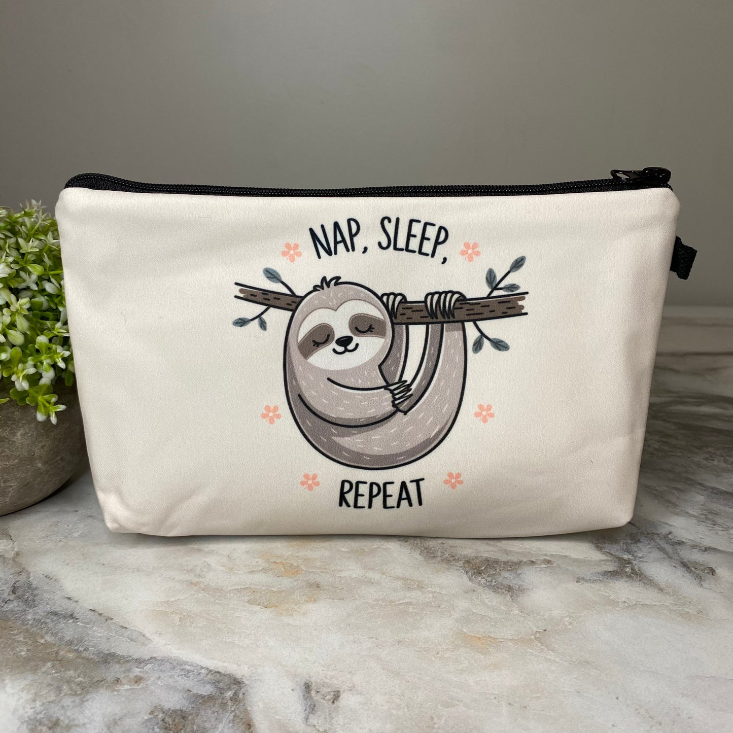 Pouch - Sloth Nap Sleep Repeat