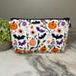 Pouch - Halloween - Bat Pumpkin Floral