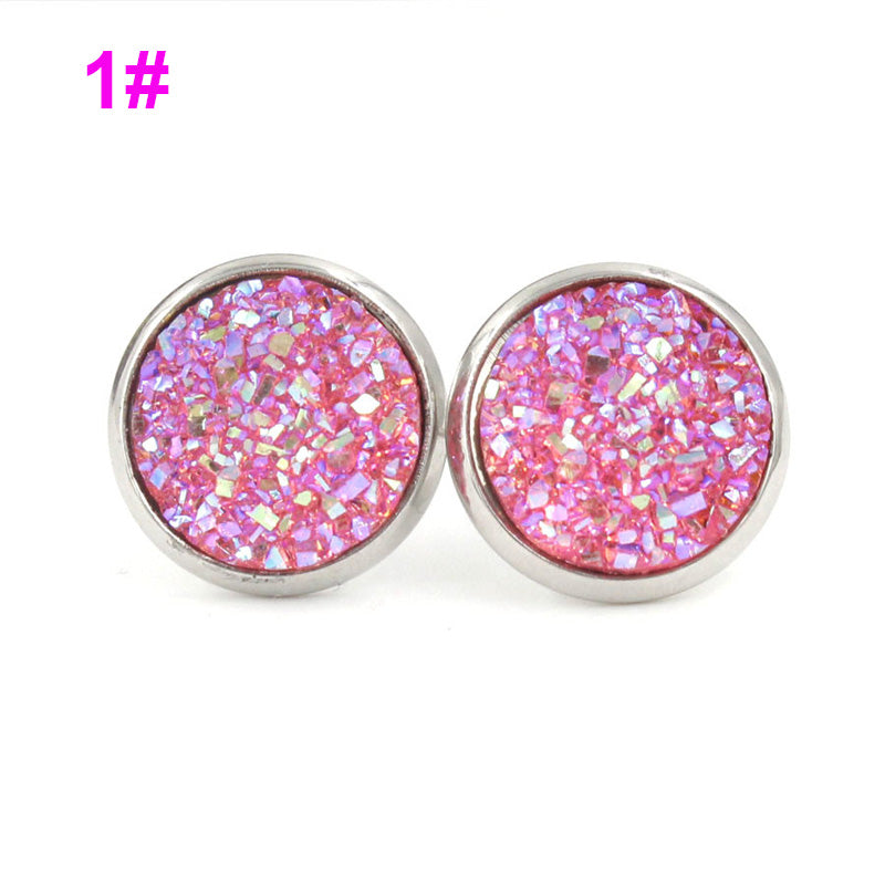 Druzy Stud