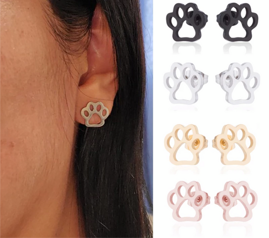 Paw Print Earrings