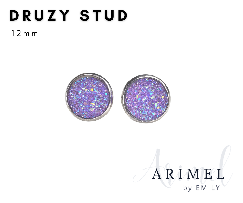 Druzy Stud