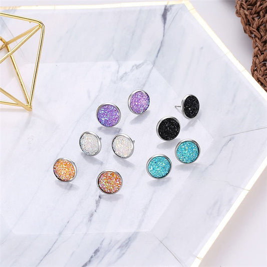 Druzy Stud