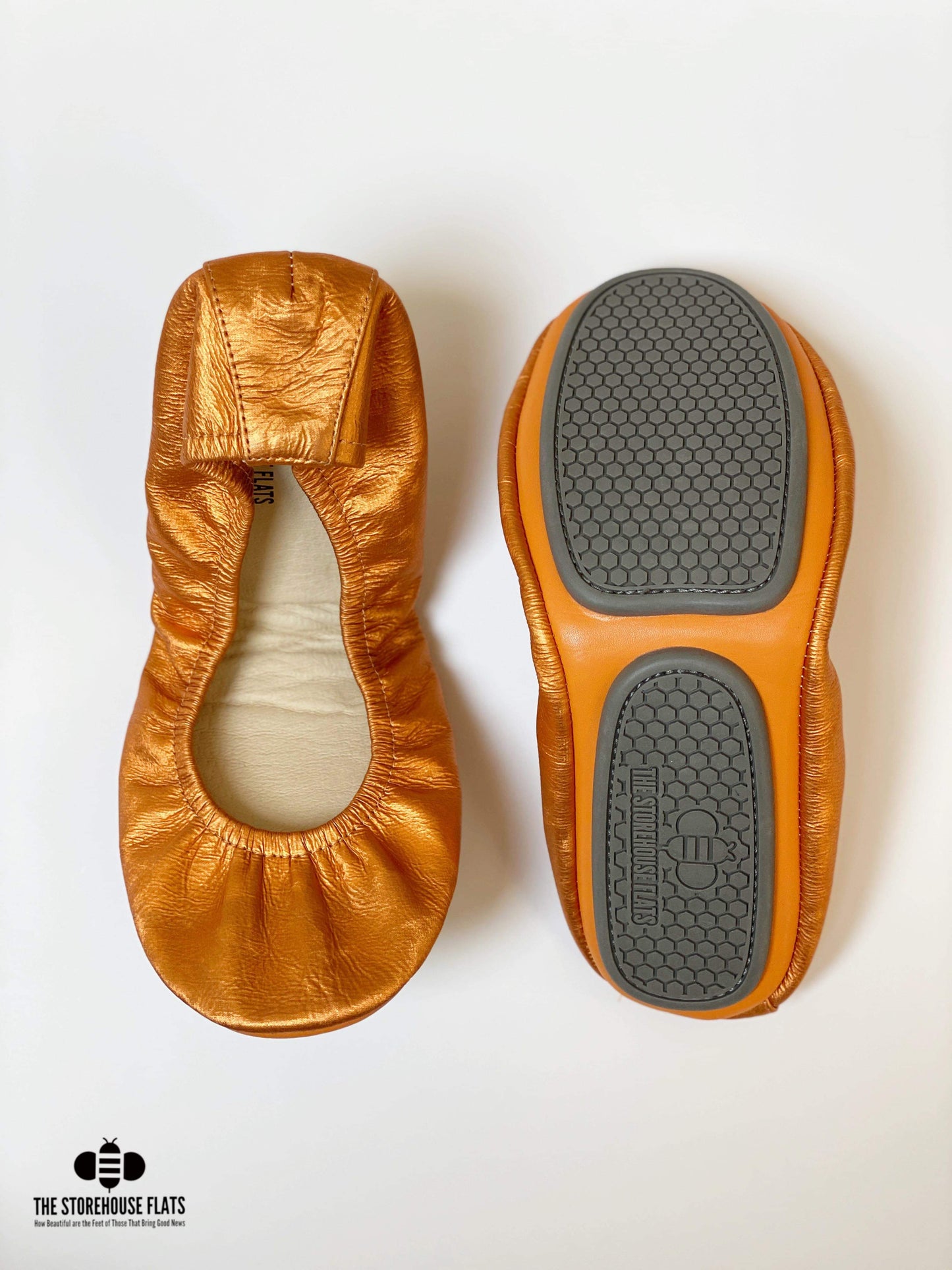 Amber Rush Leather Ballet Flats