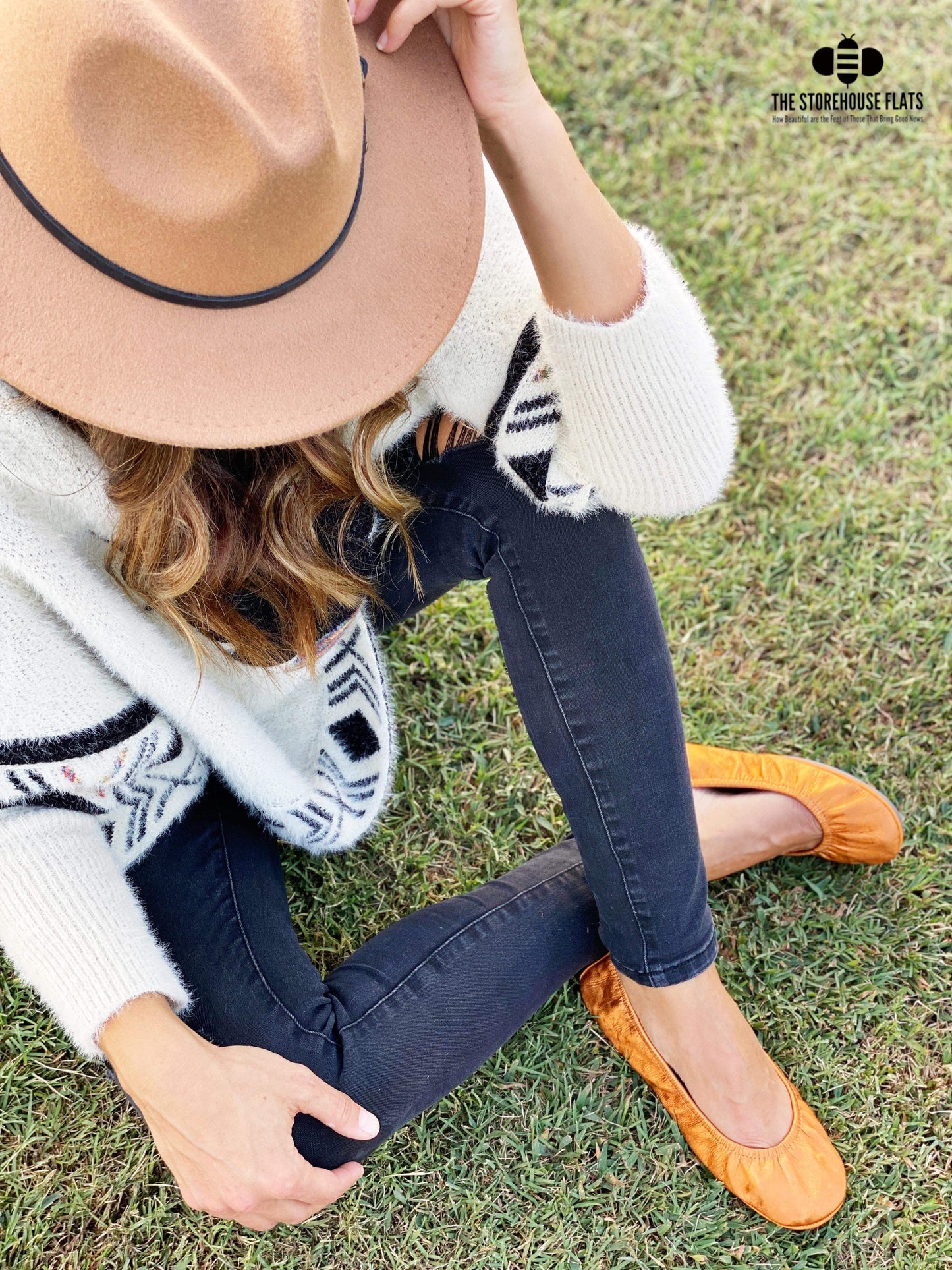 Amber Rush Leather Ballet Flats