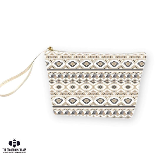 Neutral Aztec Storehouse Flats Bags