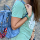 Brooke Backpack - Brown Animal Print